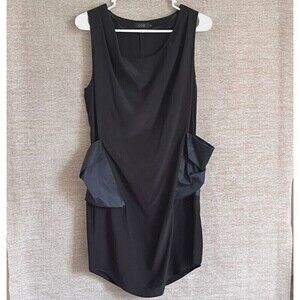 cos boat neck mini dress The Dress Edit